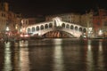 Rialto Bridge in venice Royalty Free Stock Photo