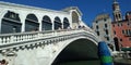 Rialto bridge venice italy Royalty Free Stock Photo