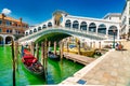 The Rialto bridge in Venice, Italy Royalty Free Stock Photo