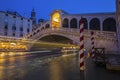 Rialto Bridge in Venice Royalty Free Stock Photo