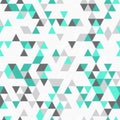 Riangle Seamless Background with Triangle Shapes of Different colors.