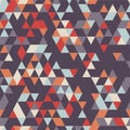 Riangle Seamless Background with Triangle Shapes of Different colors.