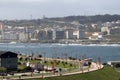 Riazor beach Royalty Free Stock Photo