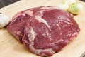 Rib eye steak Royalty Free Stock Photo