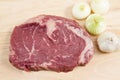 Rib eye steak Royalty Free Stock Photo
