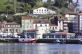 Ribadesella, Asturias, Spain; 3-14-2019; details, corners and views of the small town