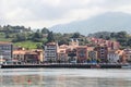 Panorama of Ribadesella beach, Spain