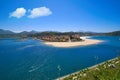 Ribadesella village aerial view in Asturias Spain Royalty Free Stock Photo