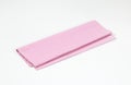 Ribbed pink placemat