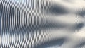 Ribbed undulating wall