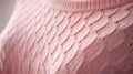 ribbing pink sweater Royalty Free Stock Photo