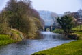 The Ribble Valley in Lancashire near Whalley Abbey