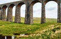 Ribblehead railway viaduct Royalty Free Stock Photo