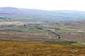 Ribblehead viaduct and Pen-y-Ghent from Whernside