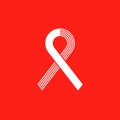 Ribbon aids symbol 23 Royalty Free Stock Photo