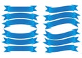 Ribbon Banner Blue