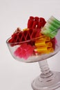 Ribbon Candy Glass Compote 2