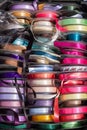 Coloured Ribbon Spools in the market