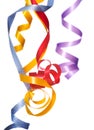 Ribbon Streamers Royalty Free Stock Photo