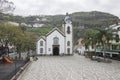 Ribeira Brava, Madeira / Portugal - April 18, 2017: Beautiful portuguese church Sao Bento built in 16th century