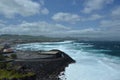 View of Ribeira Grande city, Sao Miguel, Azores, Portugal Royalty Free Stock Photo