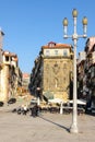Ribeira square in the old town. Porto. Portugal Royalty Free Stock Photo