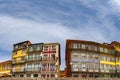 The Ribeira Square (Praca da Ribeira) area of Porto