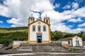 Ribeirao, Brazil - Dec 23, 2023: Nossa Senhora da Lapa Church at Ribeirao da Ilha, Florianopolis, Brazil