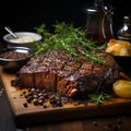 Ribeye Steak - aromatic and juicy meat