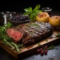 Ribeye Steak - aromatic and juicy meat