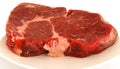 Ribeye steak raw