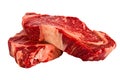 Ribeye steaks Royalty Free Stock Photo