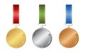 Ribon medals set.