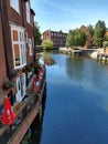 Ribs of Beef Pub & River Wensum, Norwich, Norfolk, England