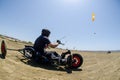 Ricardo Costa on a Kitebuggy