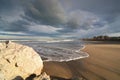 Riccione in winter Royalty Free Stock Photo