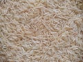 Rice. Abstract close up rice picture. Rice is the seed of the grass species Oryza glaberrima. Royalty Free Stock Photo