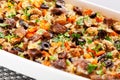 Rice and beef casserole Royalty Free Stock Photo