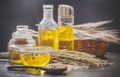 Rice bran oil Royalty Free Stock Photo