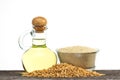 Rice bran oil Royalty Free Stock Photo