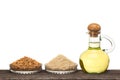 Rice bran oil Royalty Free Stock Photo