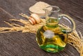 Rice bran oil Royalty Free Stock Photo