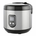 A rice cooker with a digital display Royalty Free Stock Photo