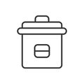 Rice Cooker Icon Royalty Free Stock Photo