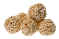 Rice Cracker Balls Isolated