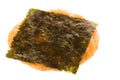 Rice Cracker with Seaweed Royalty Free Stock Photo