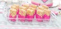 Rice Crispy Treat Close Up Royalty Free Stock Photo