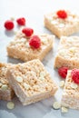 Rice crispy treats Royalty Free Stock Photo