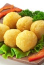 Rice Croquette Royalty Free Stock Photo