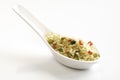 Rice dish, Risi e Bisi Royalty Free Stock Photo